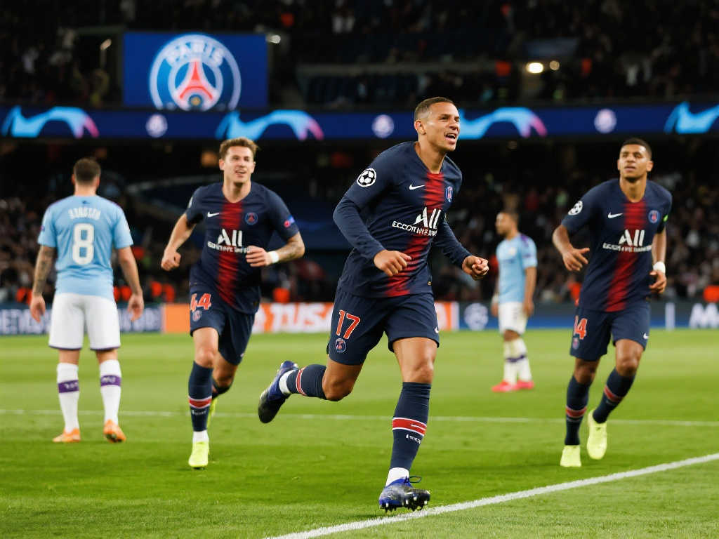 巴黎欧冠出场次数逼近300，仅差1场刷新纪录